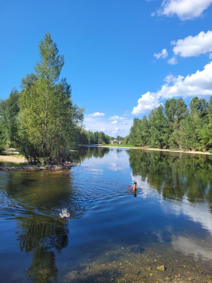 Maison Neuve Bord De Dordogne Lanzac Eksteriør bilde